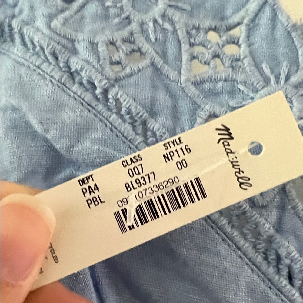 Madewell sweetheart linen dress - Picture 2 of 4